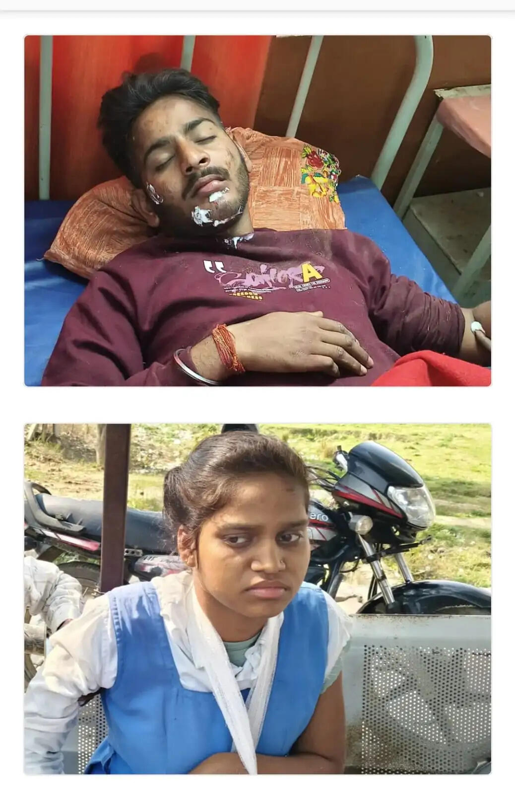 सड़क हादसे में परीक्षा देने जा रही छात्रा की मौत, दो घायल