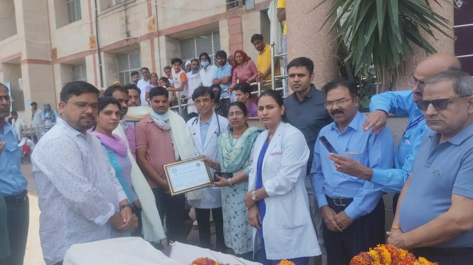 राजस्थान में अंगदान की मिसाल: एसएमएस अस्पताल में 83वां कैडेवर अंगदान, तीन लोगों को मिला नया जीवन