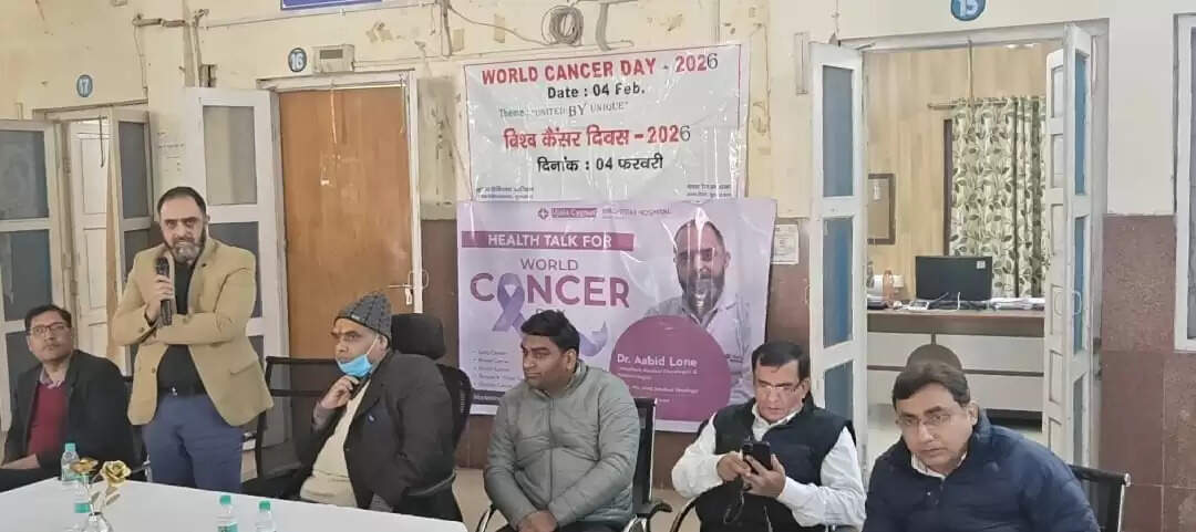 मंडल रेलवे चिकित्सालय में वृहद कैंसर जांच एवं जागरूकता