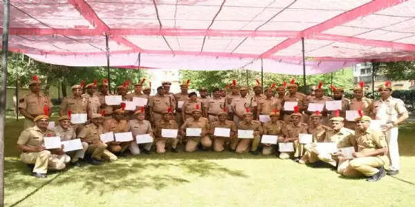 सीआईडी अपराध शाखा के 96 पुलिसकर्मियों मिले सर्वोत्तम, अति उत्तम व उत्तम सेवा चिन्ह