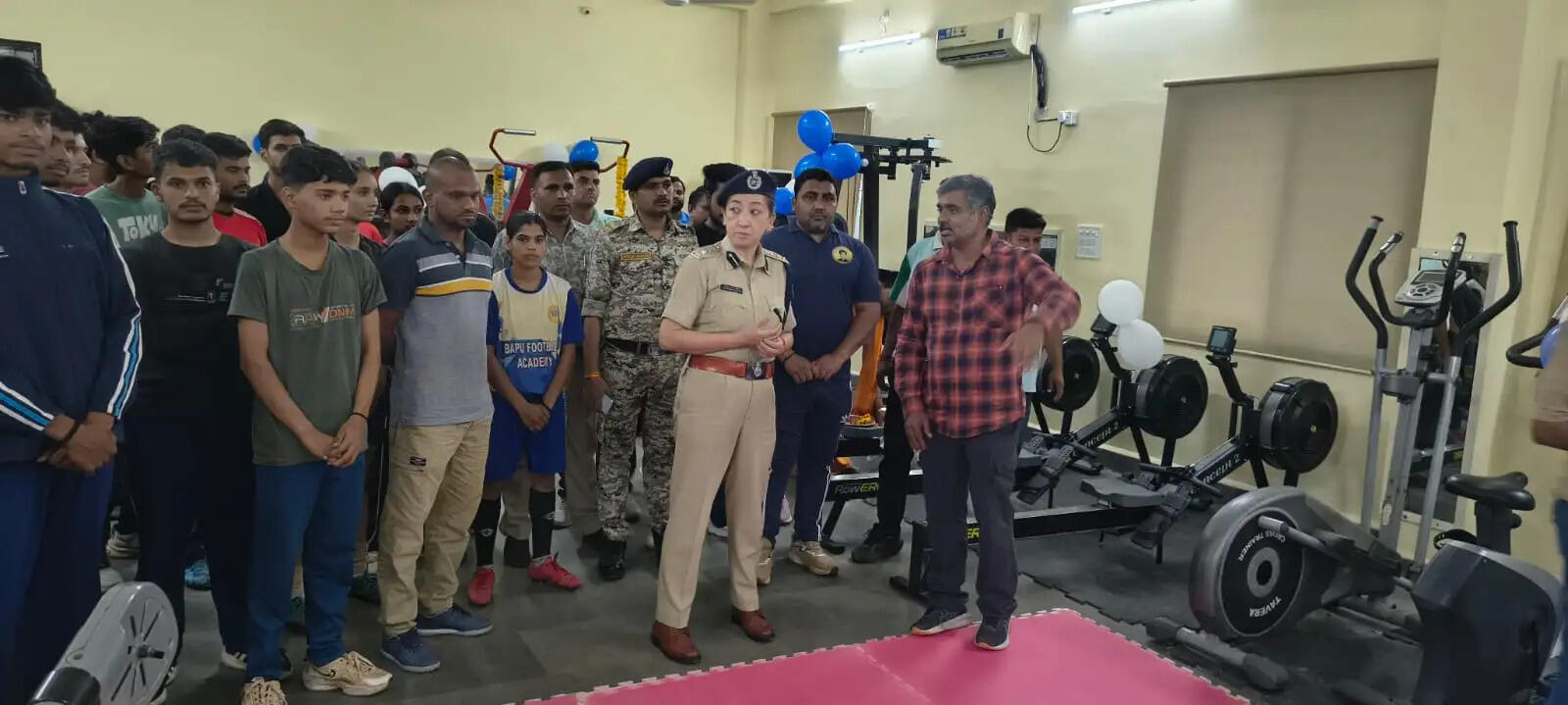 शिवपुरी में शुरू हुआ प्रदेश का पहला जिला स्तरीय फिट इंडिया क्लब, एसपी ने किया शुभारंभ