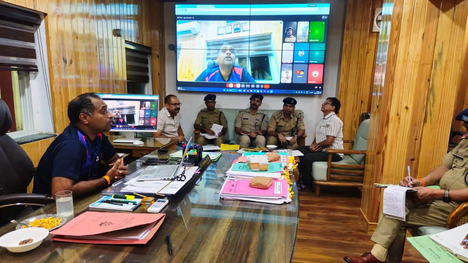 कैंचीधाम मेले से पहले बड़ी राहत, शिप्रा नदी पर बैली ब्रिज तैयार