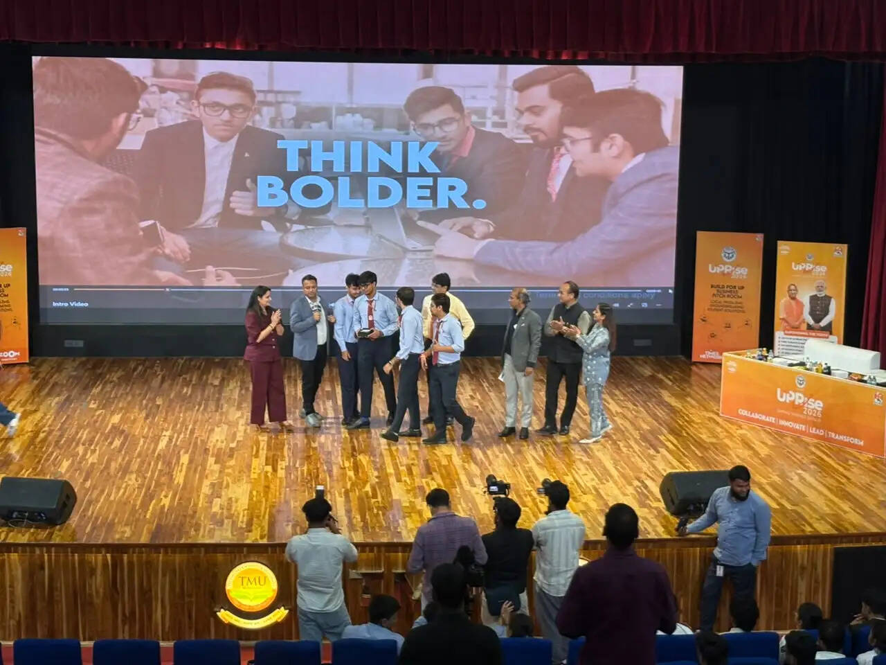 मुरादाबाद में ‘यूपी राइज 2026’ का महामंच: 100 टीमों की जंग में टीएमयू के तीन युवा स्टार्टअप्स ने मारी बाजी