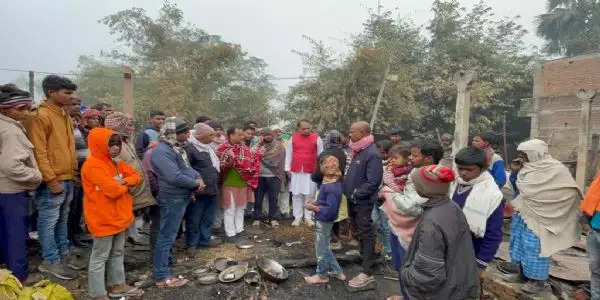 महादलितों परिवारों को राहत दिलाने में असमर्थ है बिहार सरकार : राकेश सिन्हा