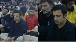 बाबा महाकाल की शरण में पहुंचे क्रिकेटर गौतम गंभीर, के एल राहुल