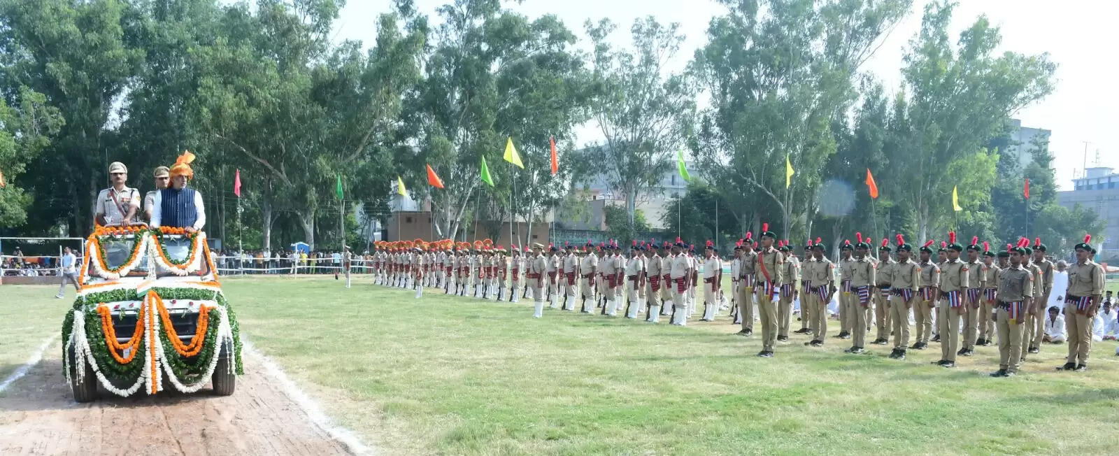 पलवल : पूरा देश तिरंगे के रंगों में रंगा, सभी शहीदों को याद कर किया नमन:गुर्जर