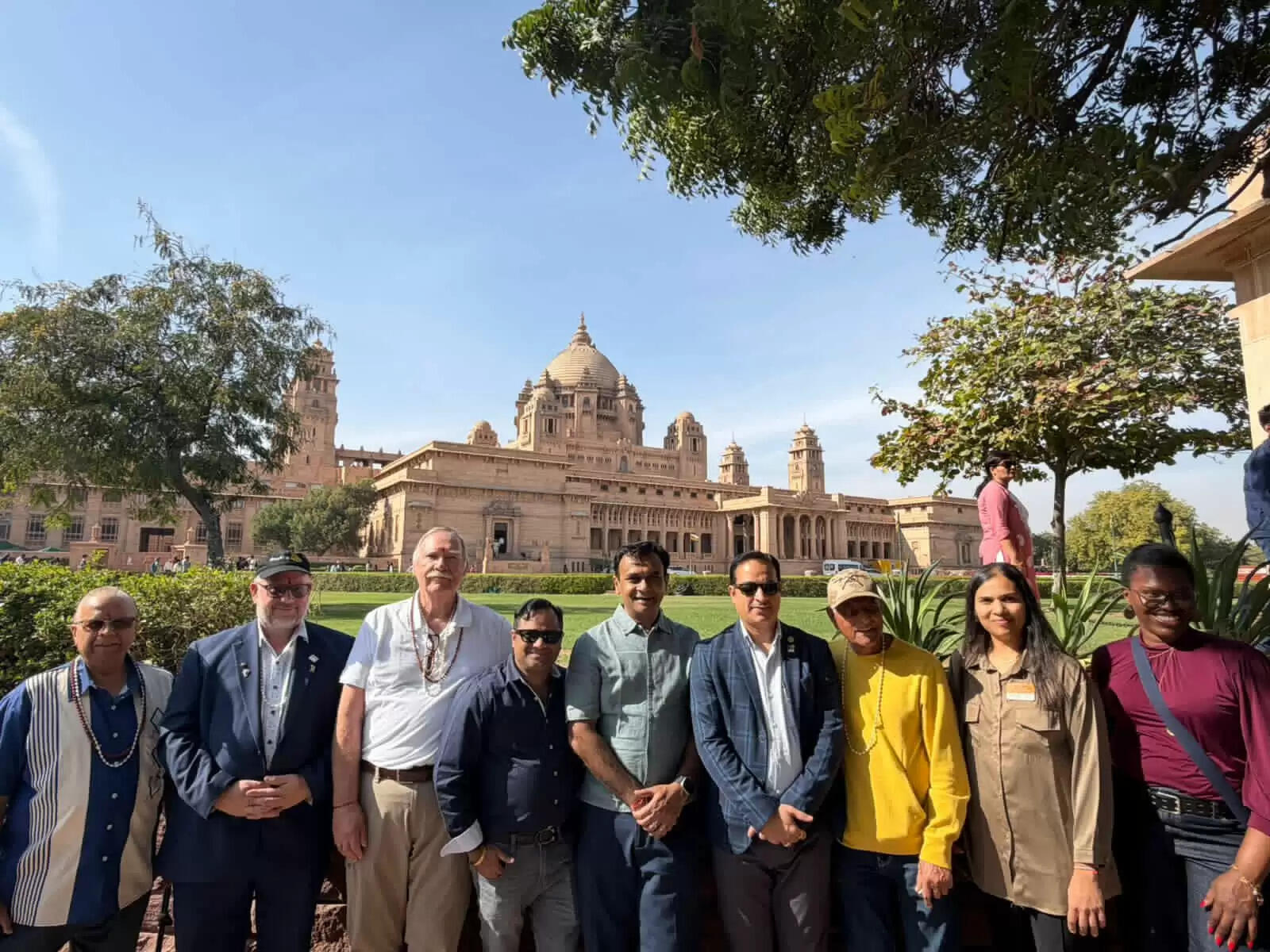 अमेरिकी रोटरी प्रतिनिधिमंडल ने जानी सूर्यनगरी की सांस्कृतिक विरासत