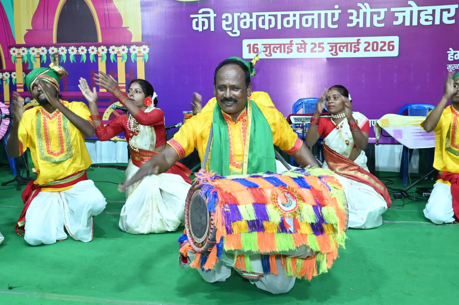 जगन्नाथपुर रथ मेला में लोक संस्कृति संग जनजागरूकता का दिखा अनूठा संगम