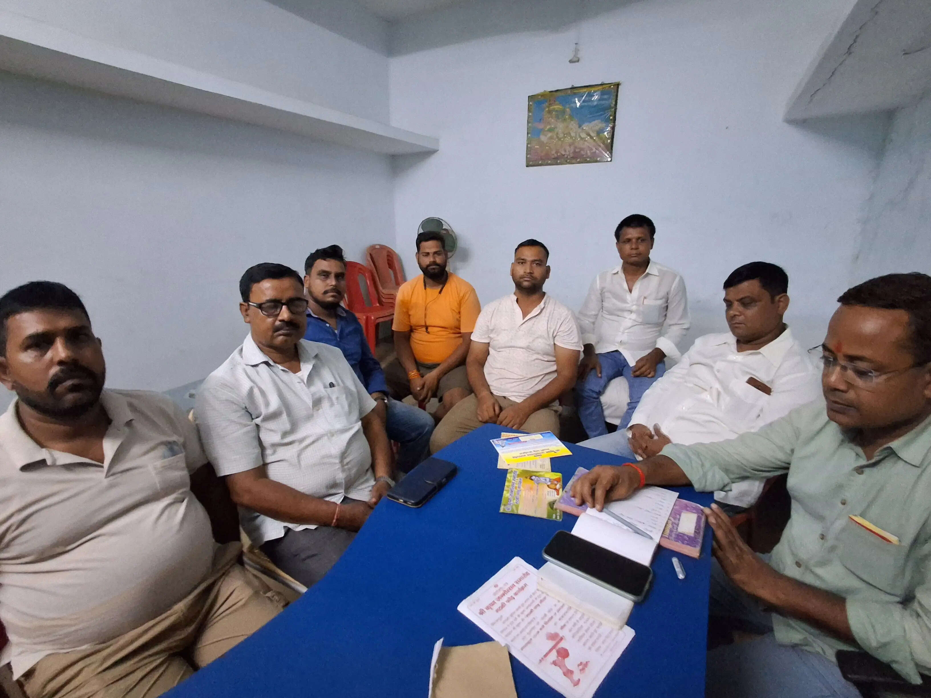 छपरा में श्रीकृष्ण जन्मोत्सव मटकीफोड़ आयोजन समिति की हुई बैठक
