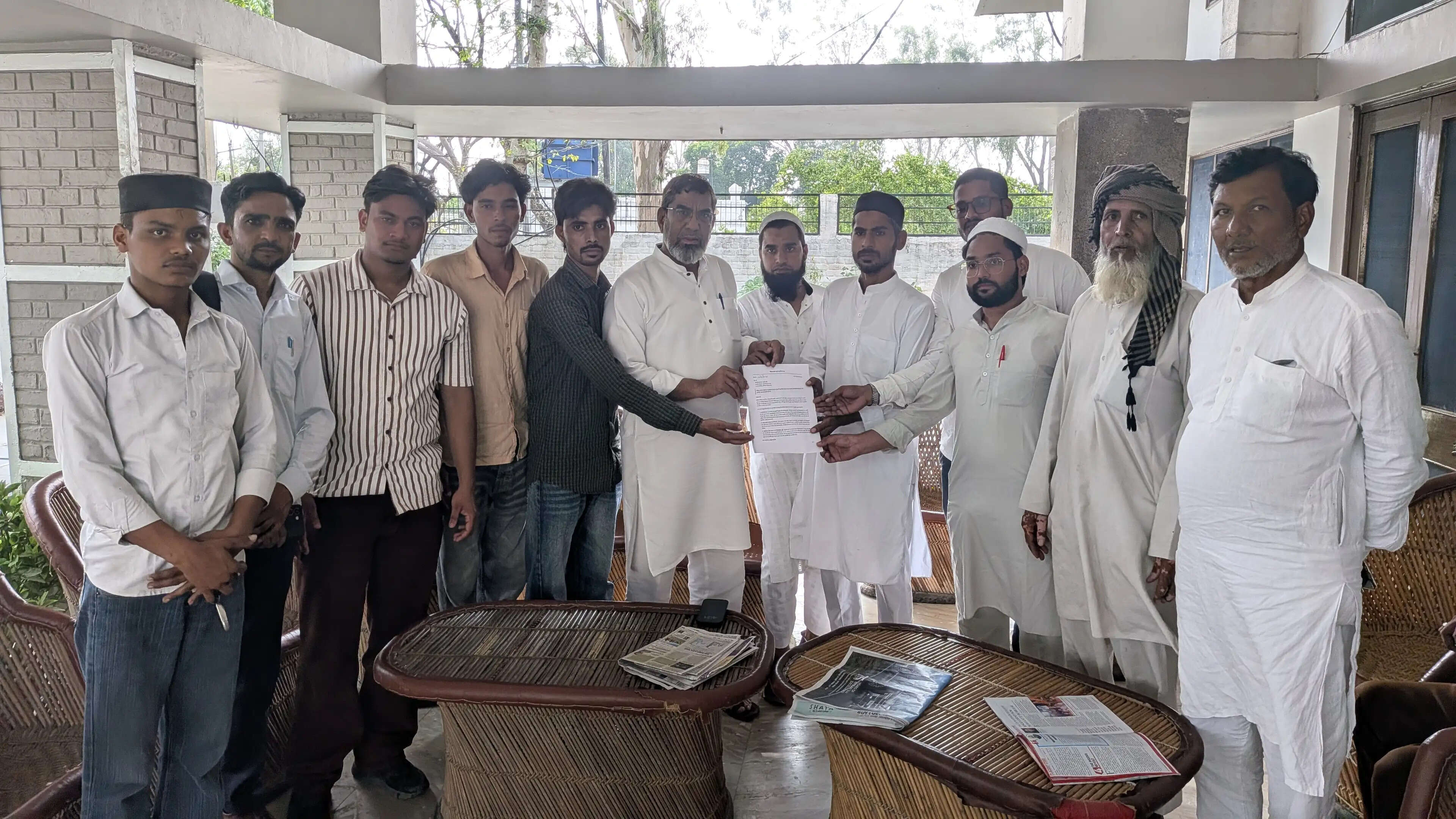 नूंह: अध्यापक पात्रता परीक्षा की आंसर की पर सवाल, आफताब से मिले अभ्यर्थियों ने की न्याय की मांग