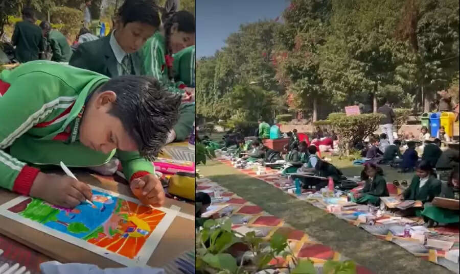 भोपाल : चित्रकला के माध्यम से बच्चों ने जाना ऊर्जा संरक्षण का महत्व