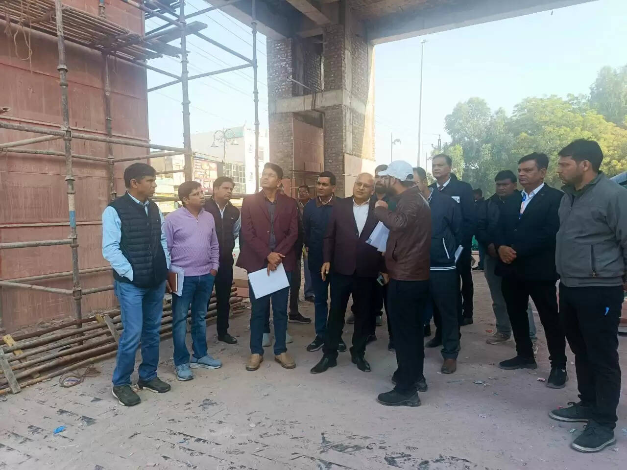 उत्तर-पश्चिम रेलवे अपर महाप्रबंधक&nbsp;ने किया चूरू स्टेशन के पुनर्विकास कार्यों का निरीक्षण