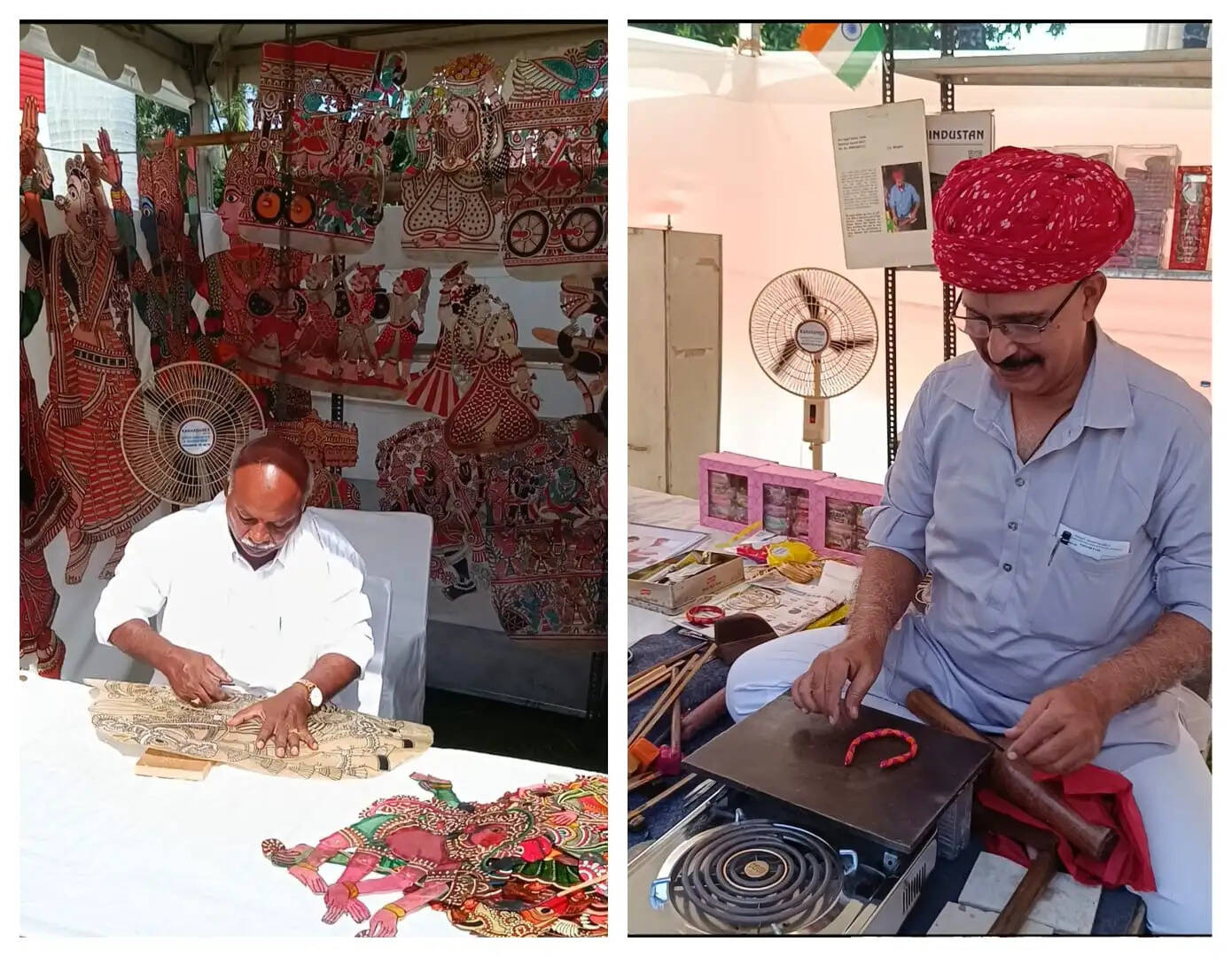 ब्रिक्स संसदीय मंच पर दिखी भारत की पारंपरिक कला की झलक, आठ राज्यों के शिल्पकारों ने पेश किए अपने उत्पाद