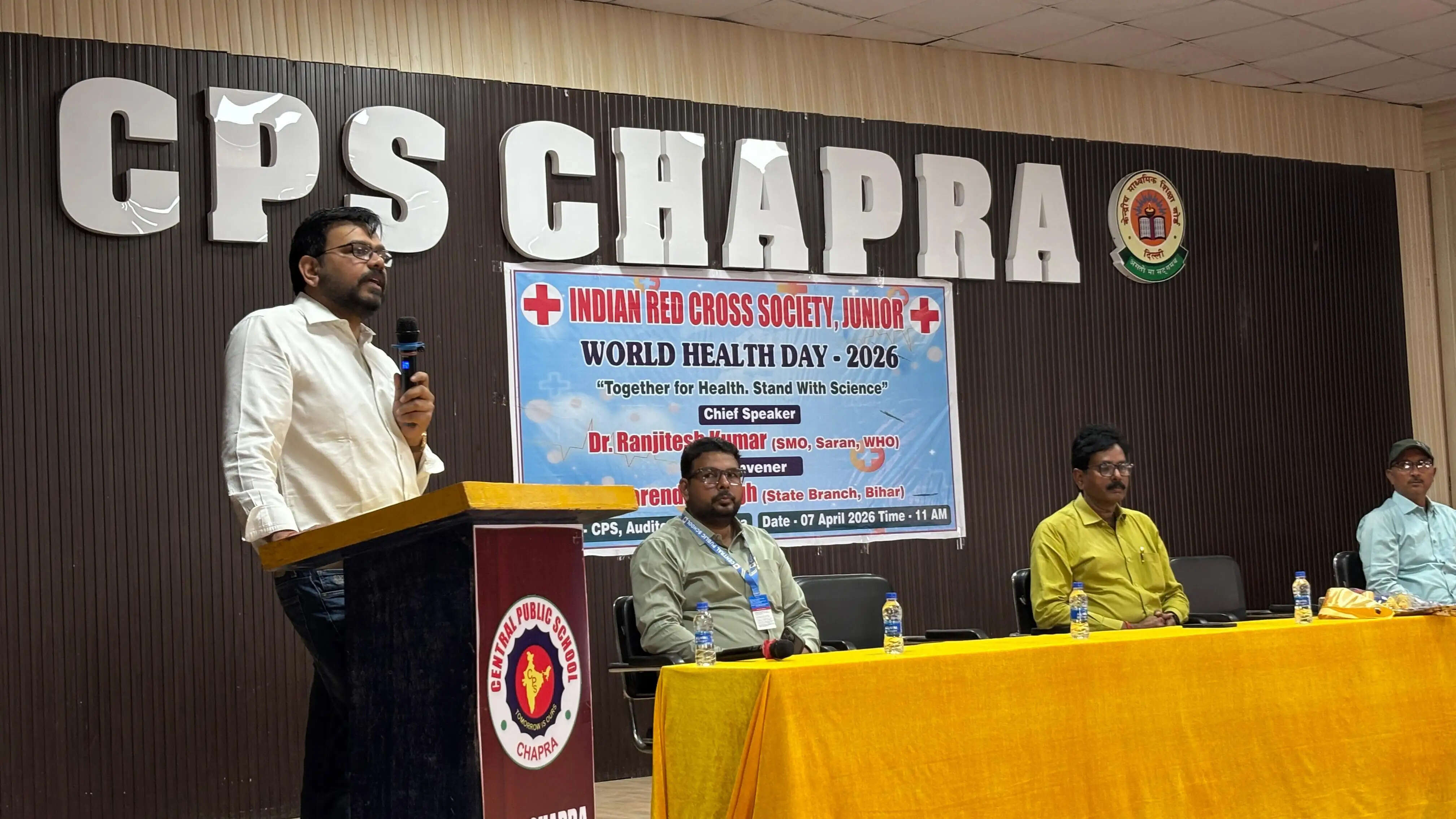 सारण में विश्व स्वास्थ्य दिवस पर जागरूकता कार्यक्रम का आयोजन