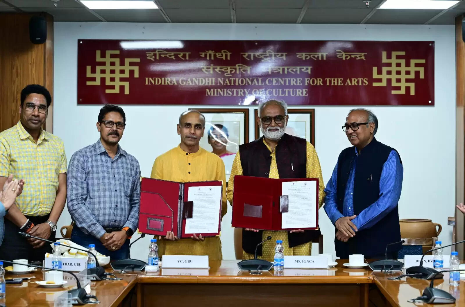 आईजीएनसीए और गौतम बुद्ध विश्वविद्यालय के बीच समझौता