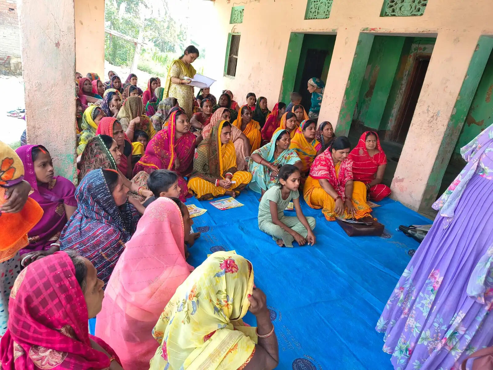 सारण के गड़खा में सखी वार्ता का हुआ आयोजन