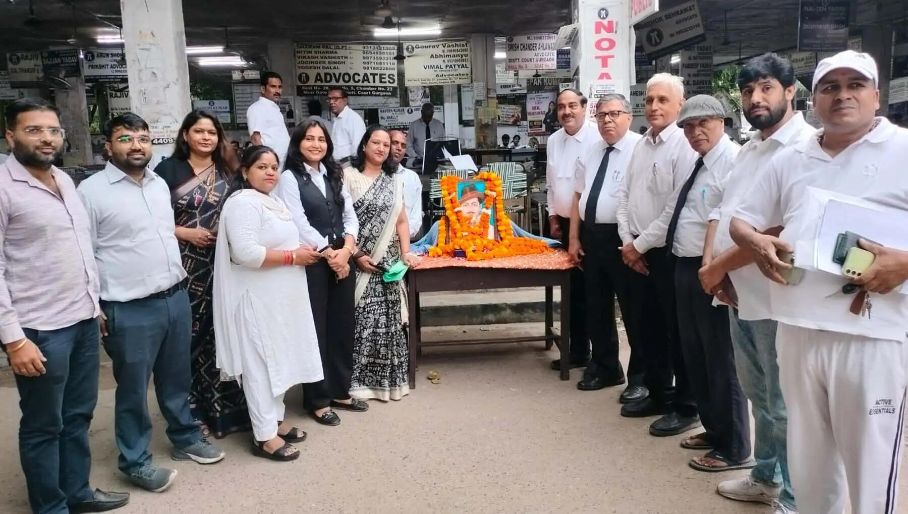 गुरुग्राम: वर्तमान में शहीद-ए-आजम के विचारों की बहुत जरूरत: राजेंद्र पाठक