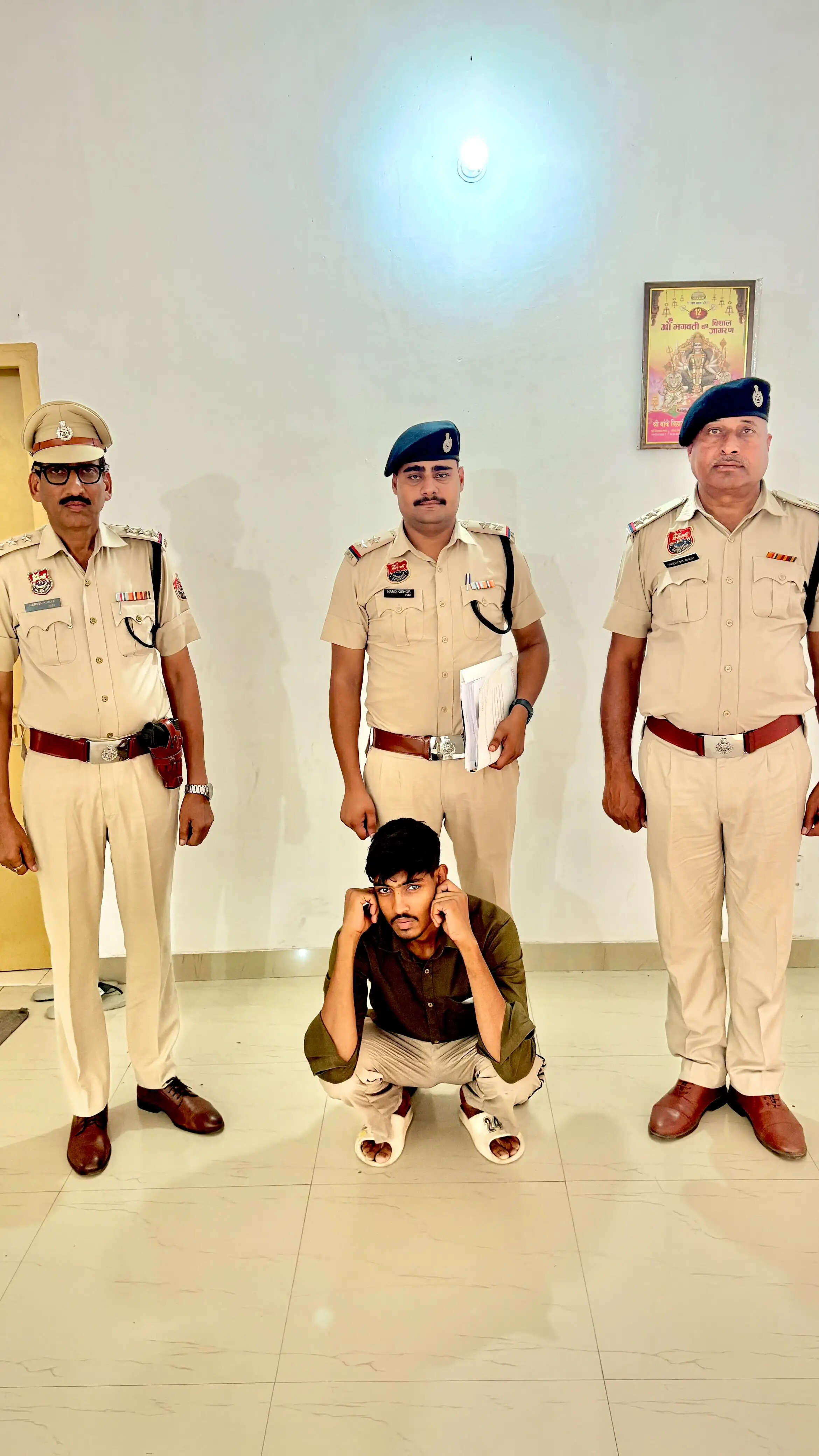 नूंह पुलिस ने किया अजहरुद्दीन हत्याकांड का मुख्य आरोपी, चार दिन के रिमांड पर