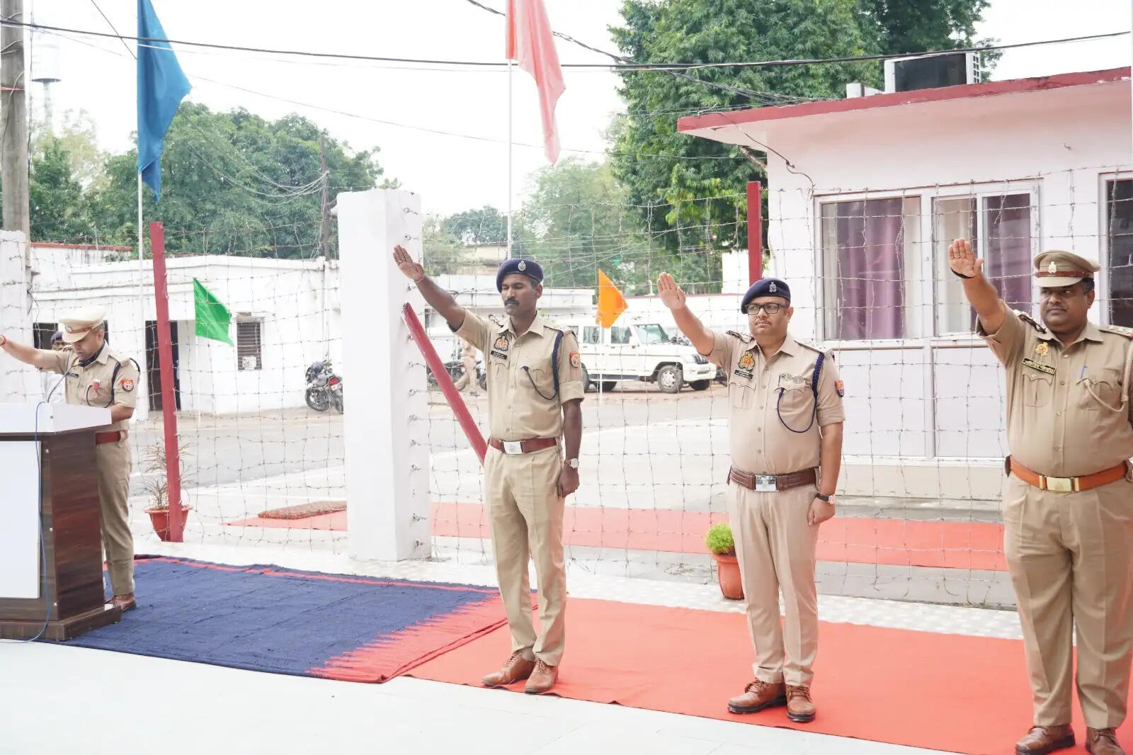 पुलिस लाइन्स में मनाया गया राष्ट्रीय एकता दिवस, सरदार पटेल को अर्पित किए श्रद्धासुमन