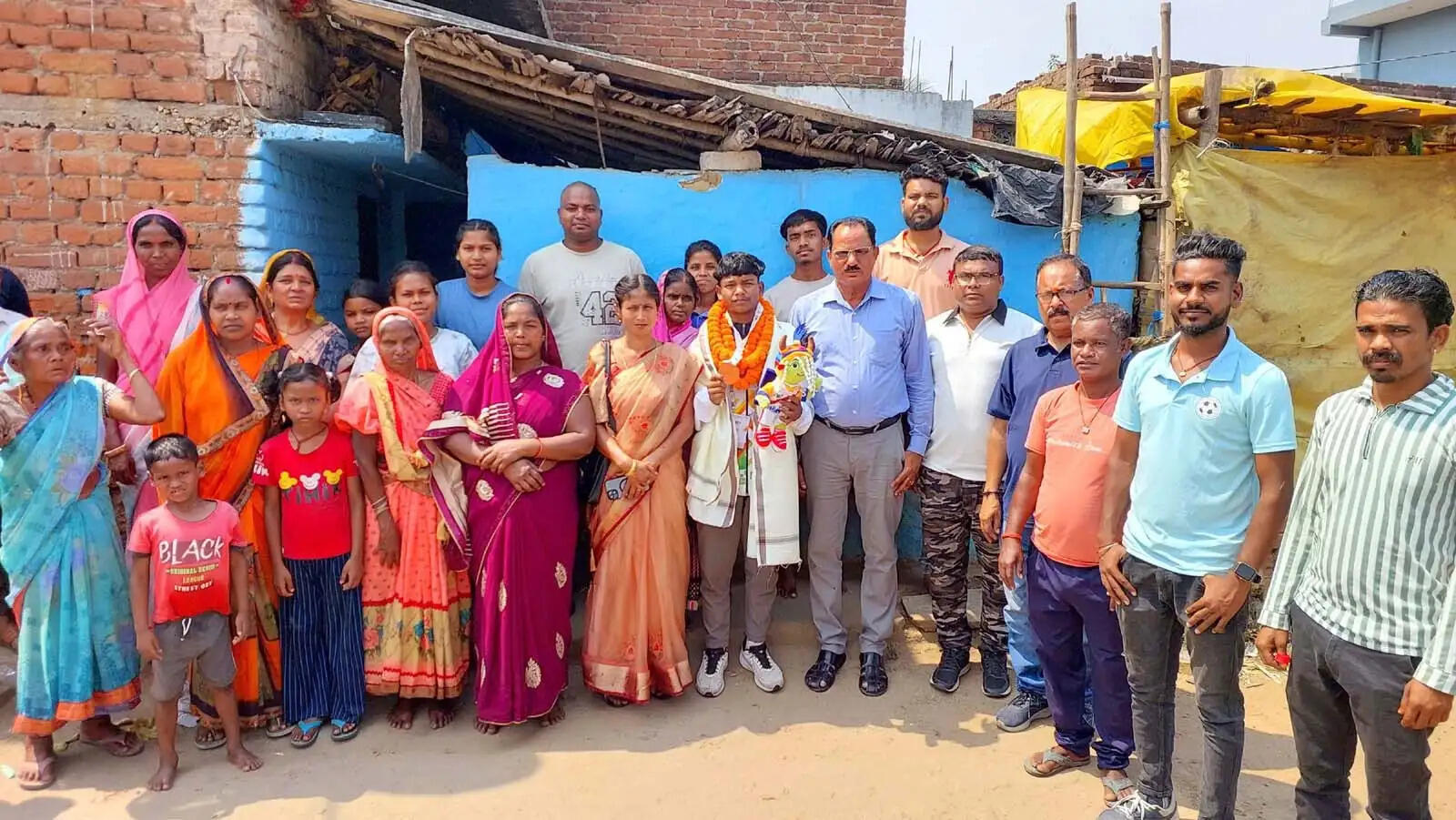 अमन ने खेलो इंडिया ट्राइबल गेम्स में टीम को दिलाया तीसरा स्थान