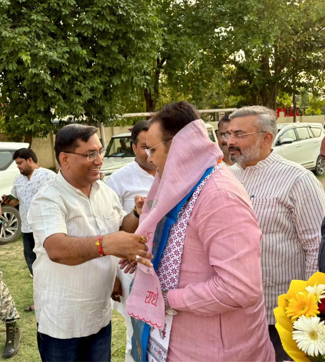 राजस्थान के मुख्यमंत्री भजनलाल ने सोमवती अमावस्या पर हरिद्वार में किया गंगा स्नान