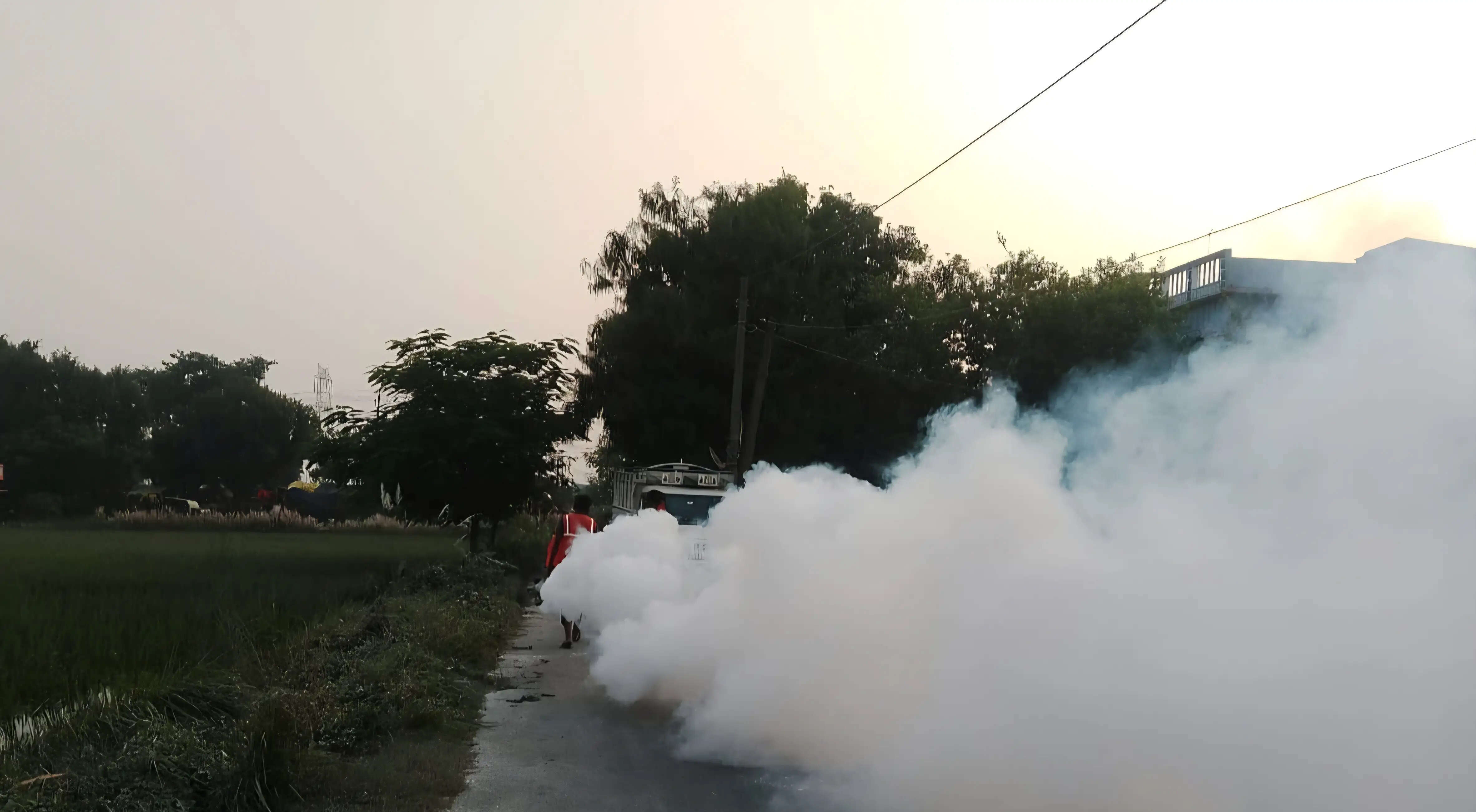 बाढ़ प्रभावित सारण में जलजमाव के बीच फॉगिंग शुरू