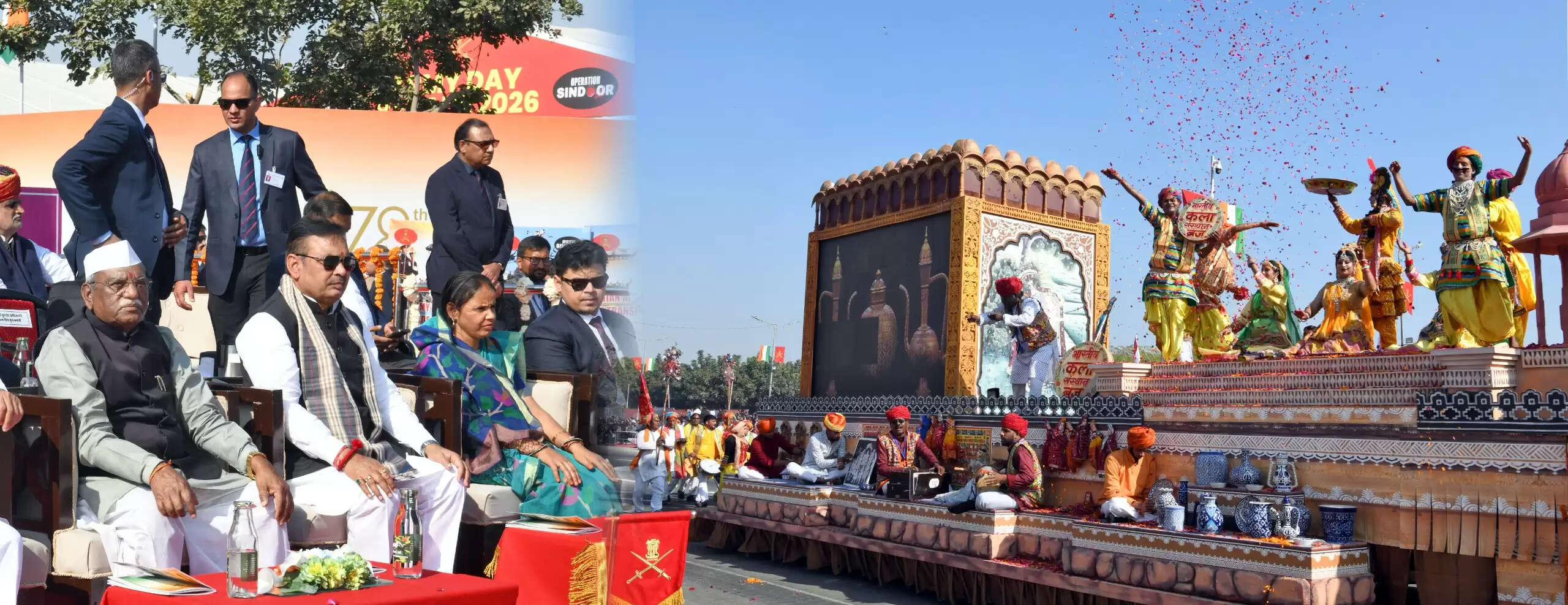 सेना के शौर्य प्रदर्शन की राज्यपाल ने सराहना की