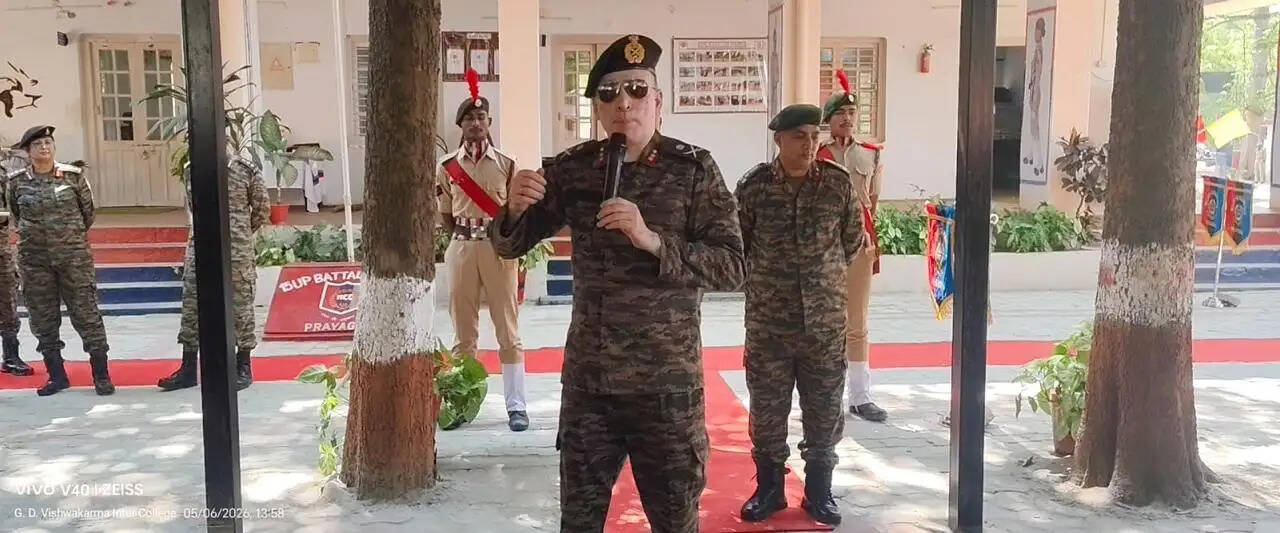 एडीजी एनसीसी मेजर जनरल गौरव गौतम ने कैडेट्स में भरा राष्ट्रसेवा का जोश