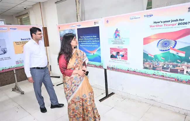 सोनीपत: लघु सचिवालय में सेल्फी प्वाइंट, तिरंगे के सम्मान का संदेश