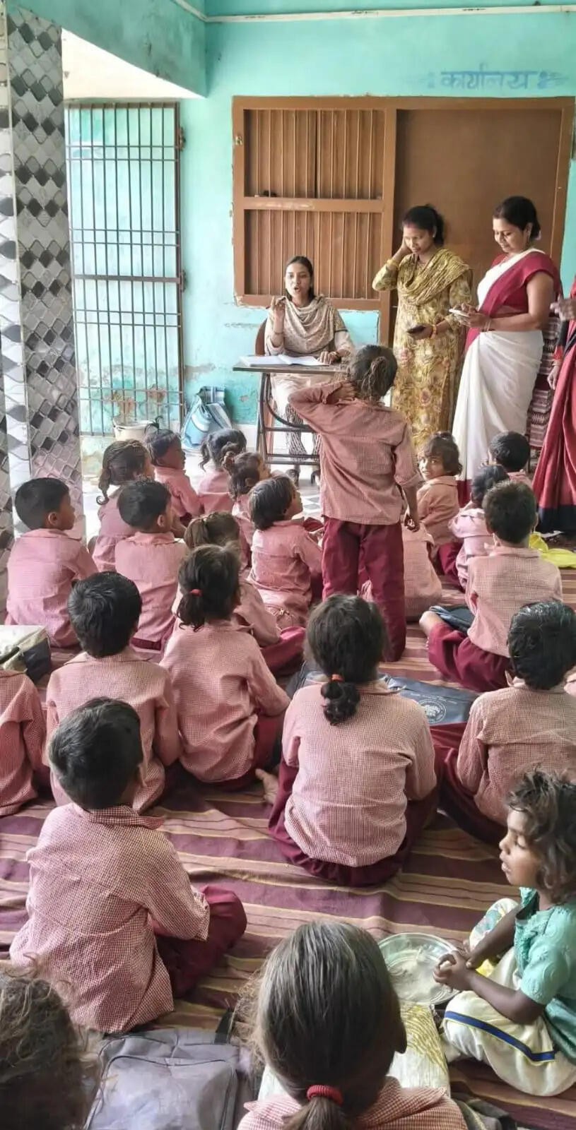 सुपौल में आंगनबाड़ी केंद्रों का औचक निरीक्षण, बच्चों की शिक्षा, पोषण और स्वच्छता पर दिया गया विशेष जोर