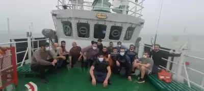 भारतीय तटरक्षक बल ने कर्नाटक तट पर 15 सीरियाई नाविकों को बचाया