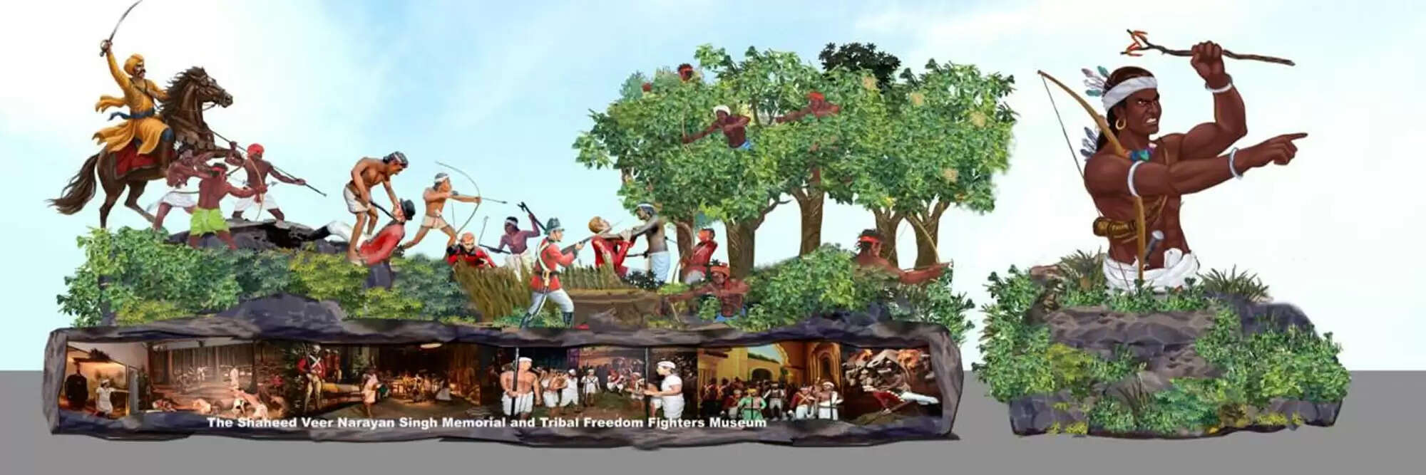 दिल्ली&nbsp;में&nbsp;कर्तव्य पथ पर दिखेगा जनजातीय वीर नायकों को समर्पित देश का पहला डिजिटल संग्रहालय