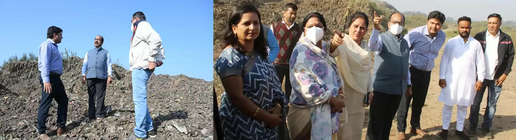 रायपुर&nbsp;:&nbsp;उप मुख्यमंत्री अरुण साव ने सरोना डंप-साइट का किया निरीक्षण