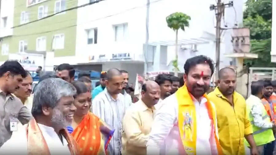 तेलंगाना में केंद्रीय मंत्री जी. किशन रेड्डी ने दो दिवसीय ‘सिंगरेनी भरोसा यात्रा’ का शुभारंभ किया