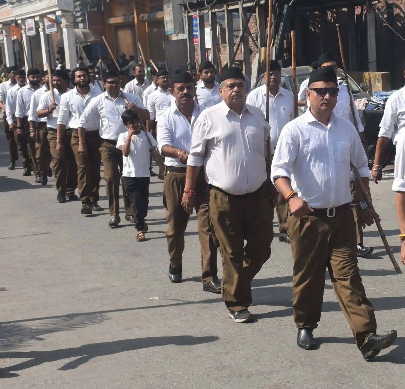 मुरादाबाद में 15 स्थानों पर मनाया गया राष्ट्रीय स्वयंसेवक संघ का स्थापना दिवस एवं विजयादशमी उत्सव