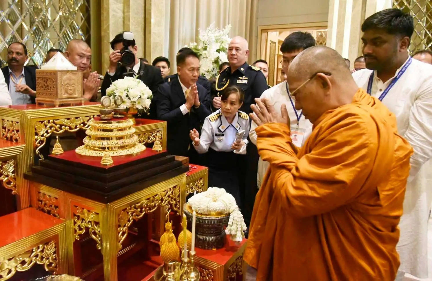 भगवान बुद्ध और उनके दो शिष्यों के पवित्र अवशेष प्रदर्शनी के लिए पहुंचे थाईलैंड, 19 मार्च तक लोग कर सकेंगे दर्शन