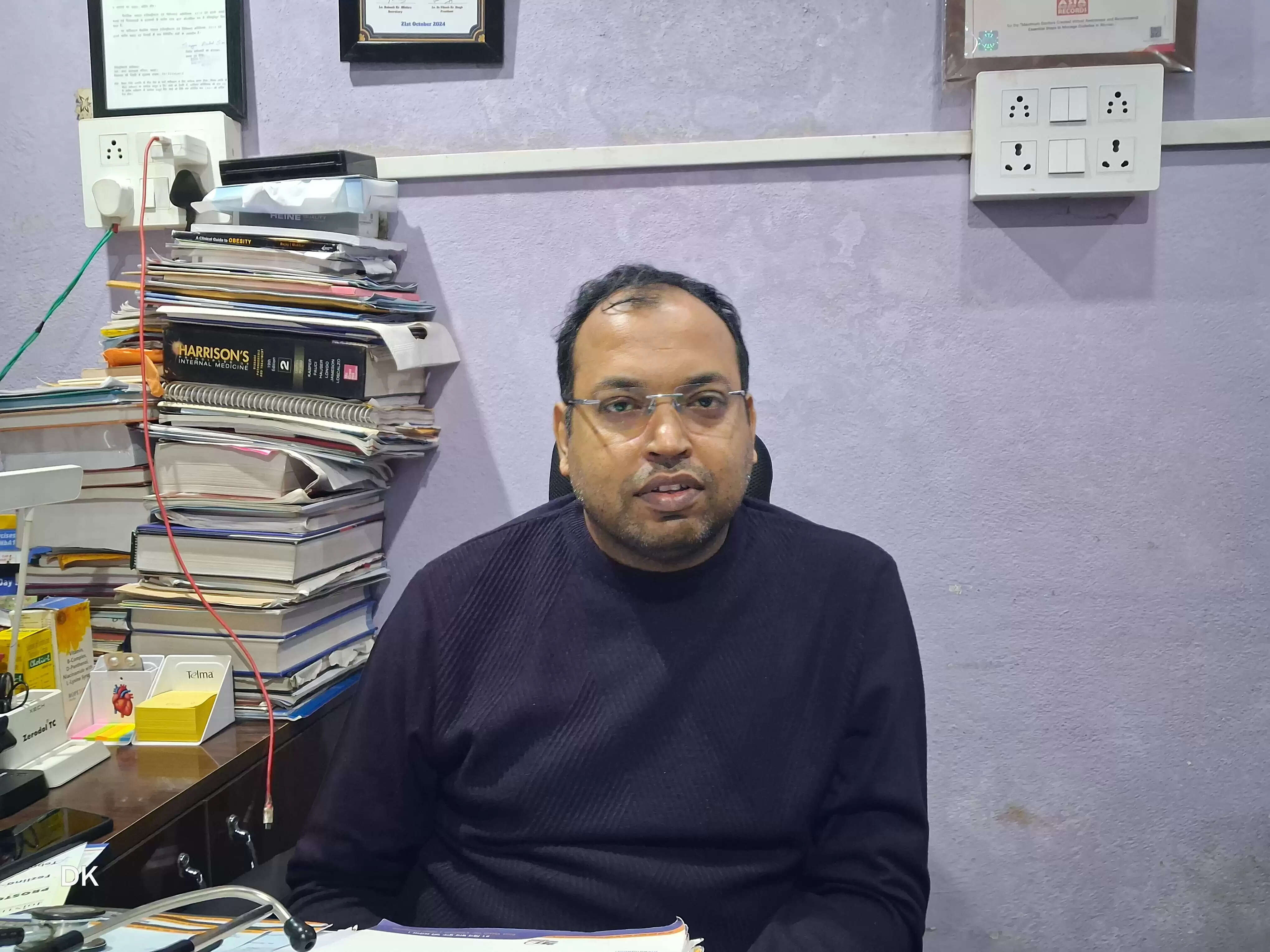 कड़ाके की ठंड में सतर्कता अनिवार्य, डॉ. सुधांशु शेखर मिश्रा ने दी स्वास्थ्य संबंधी सलाह