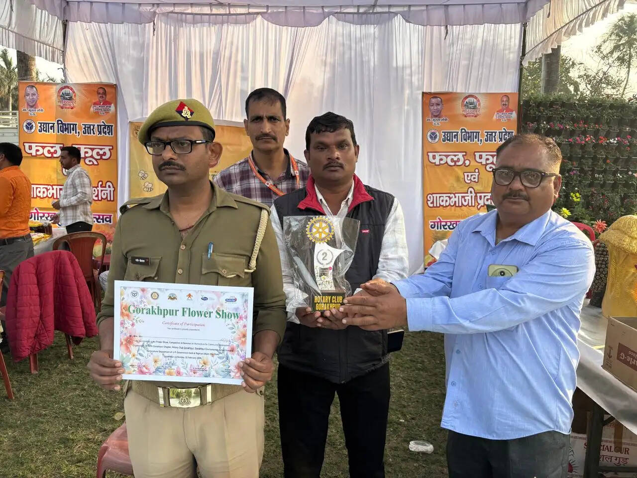 जिला कारागार के जैविक उत्पादों ने प्रदर्शनी में जीता दिल, स्टॉल को मिला पुरस्कार