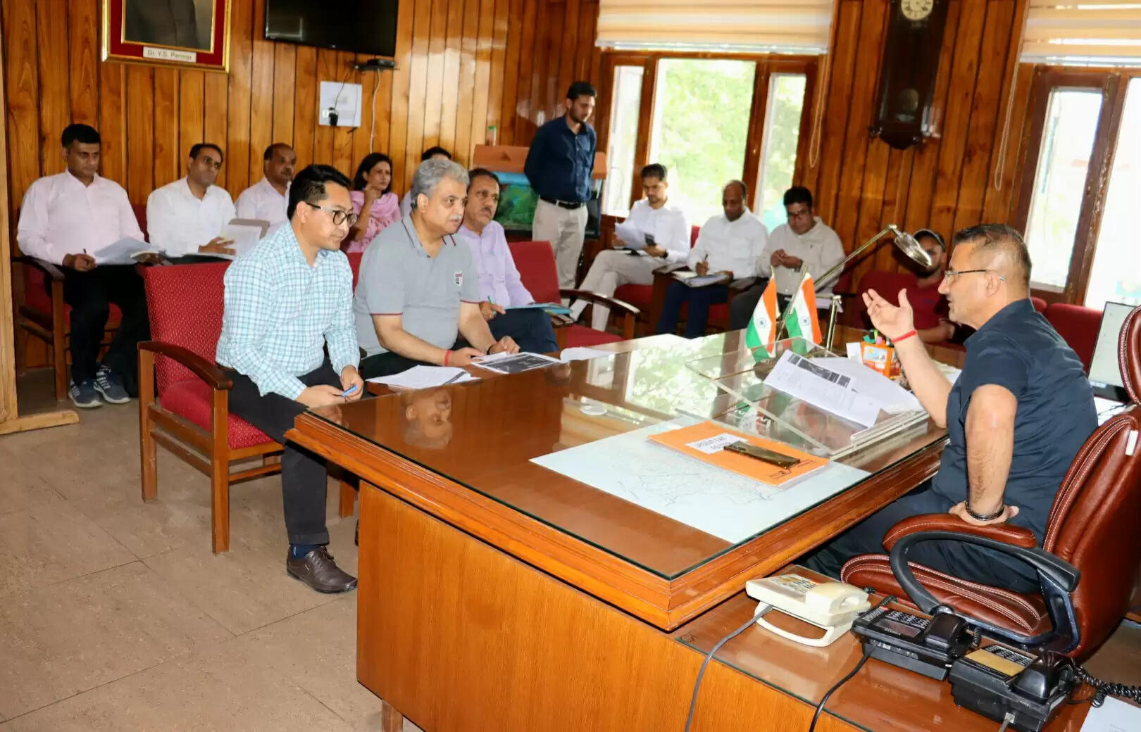 सिरमौर में पी.एम. गति शक्ति के तहत जिला समन्वय समिति की बैठक सम्पन्न