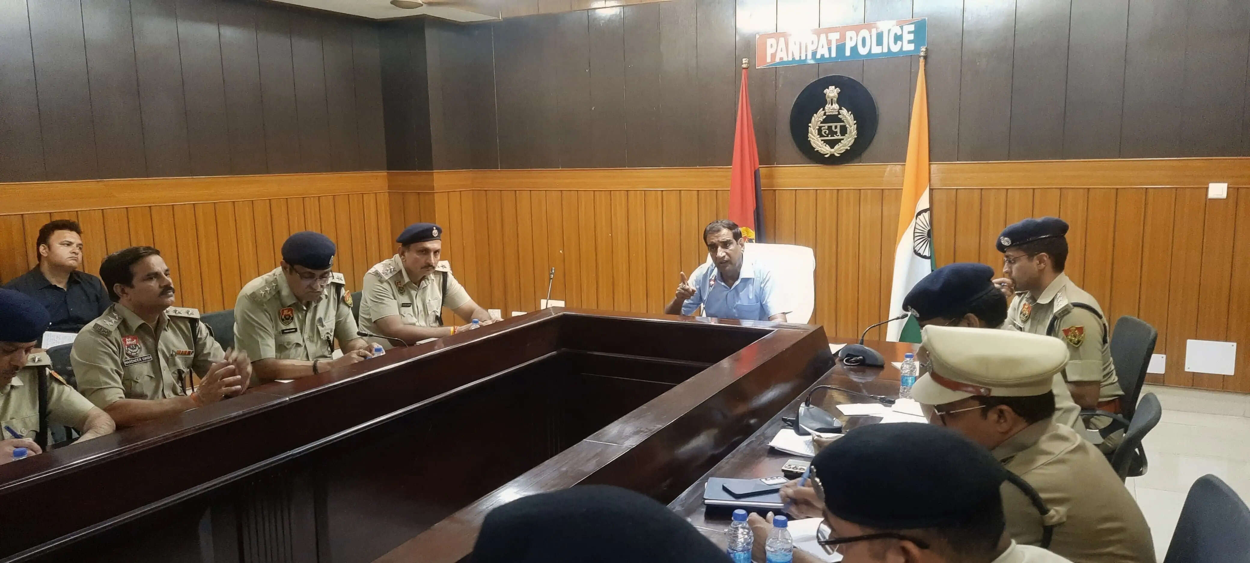 पानीपत: कांवडियो की सुरक्षा को लेकर पुलिस अधीक्षक ने बनाई रणनीति