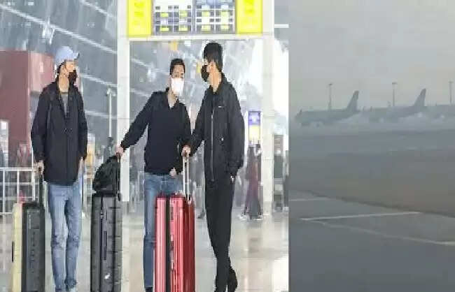 दिल्ली एयरपोर्ट पर कोहरे के कारण 97 उड़ानें रद्द, 200 से अधिक सेवाओं में देरी