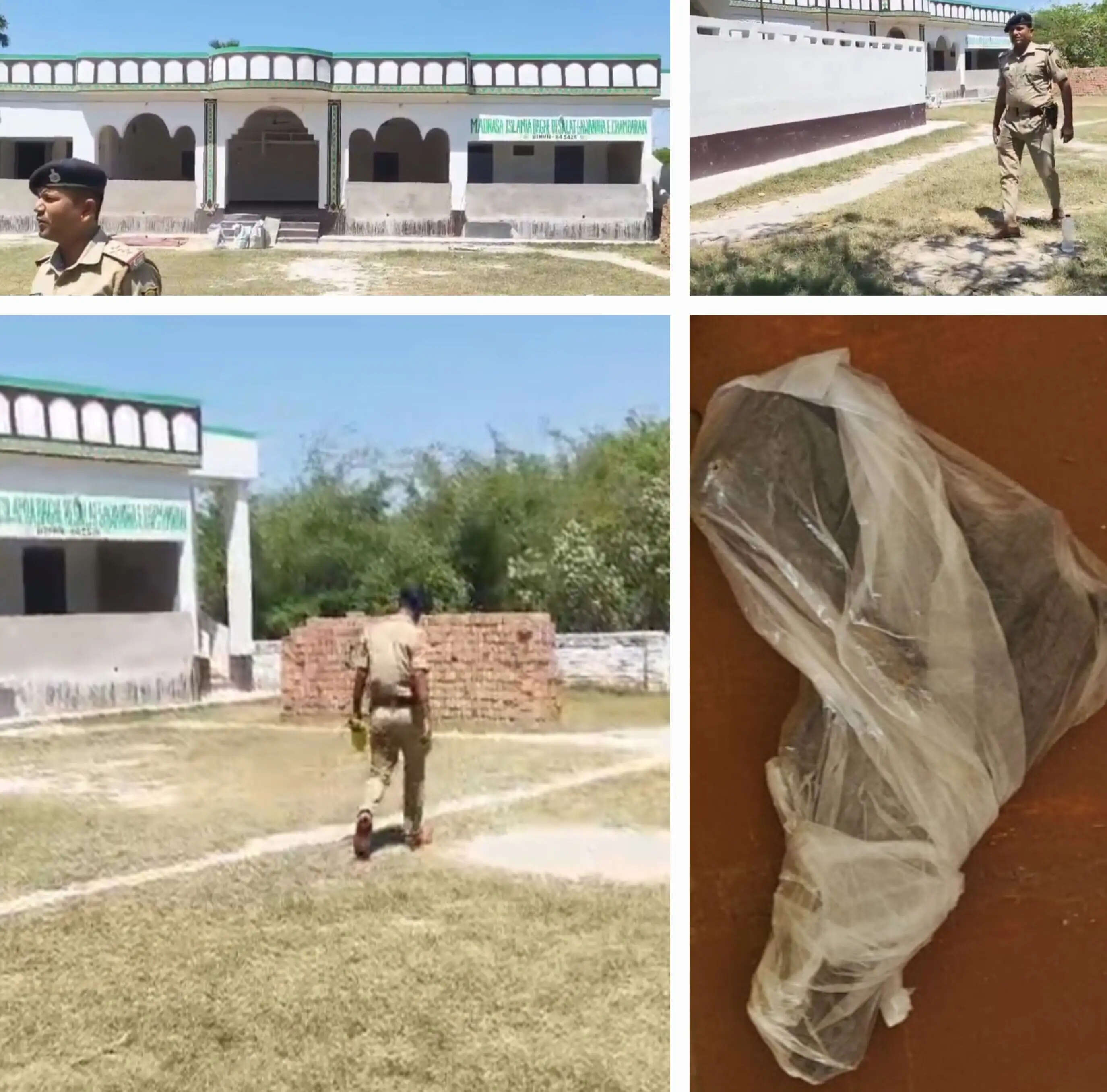 चकिया मदरसा में छापेमारी,विदेशी पिस्टल बरामद,तीन संदिग्ध हिरासत मेंं