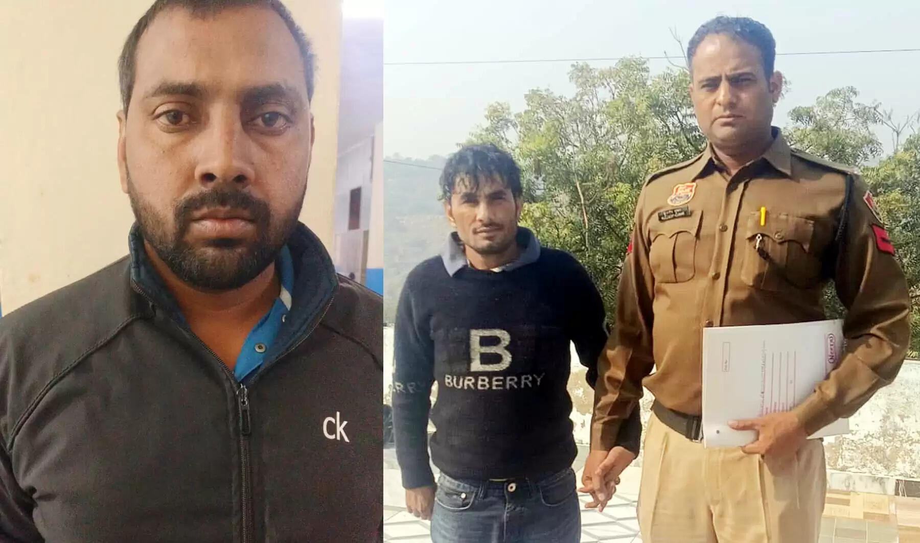 गुरुग्राम: अलग-अलग स्थानों से अवैध हथियार सहित दो आरोपी काबू