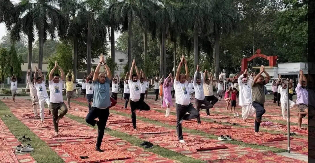 योग सिर्फ कसरत नहीं बल्कि जीवन जीने की कला है : सतीश शर्मा