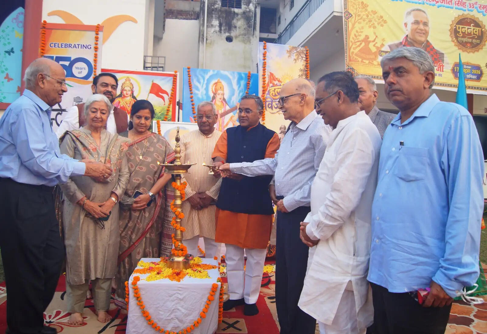 वंदे मातरम के 150वें वर्ष पर बीएनएसडी शिक्षा निकेतन में सजी पुनर्नवा सांस्कृतिक संध्या