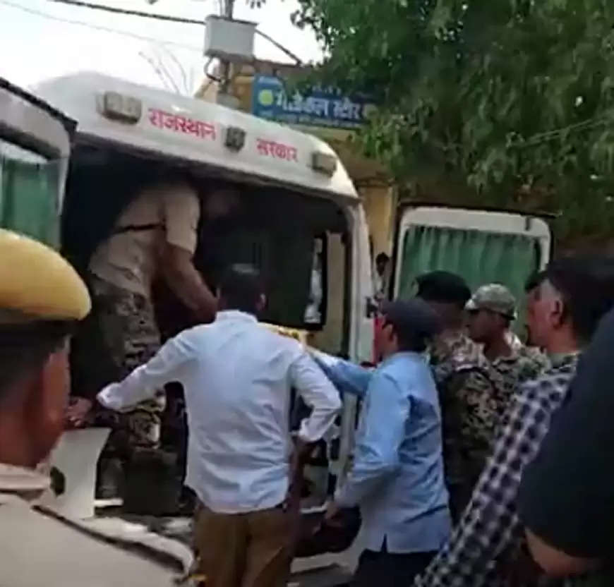 पुलिस टीम के कमांडो के सिर में लगी गोली हुई आर-पार, जोधपुर किया रैफर