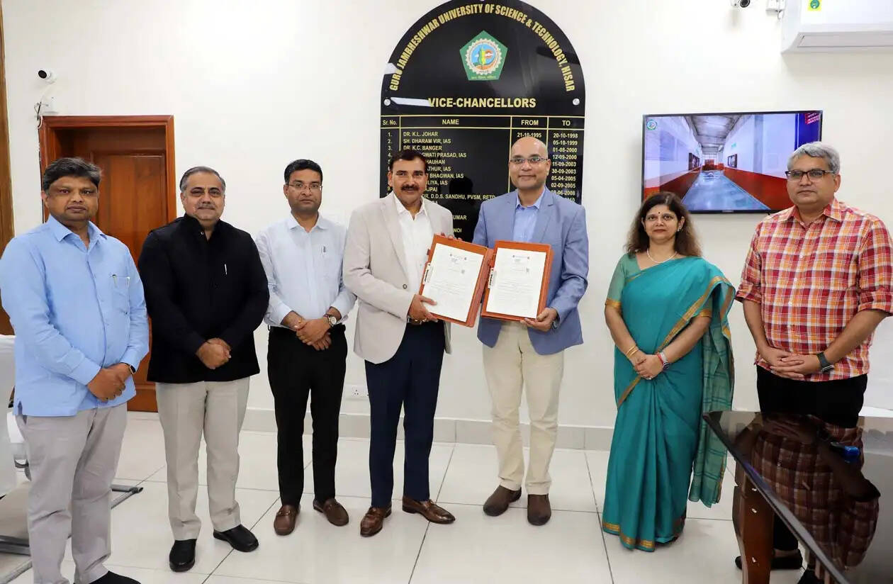 हिसार के गुरु जम्भेश्वर विश्वविद्यालय ने सी एंड लैब के साथ किया समझौता