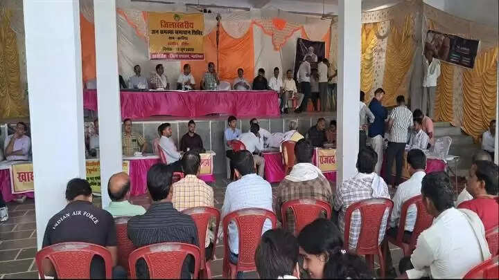 ग्वालियरः करहिया में लगा जिला स्तरीय जन समस्या निवारण शिविर