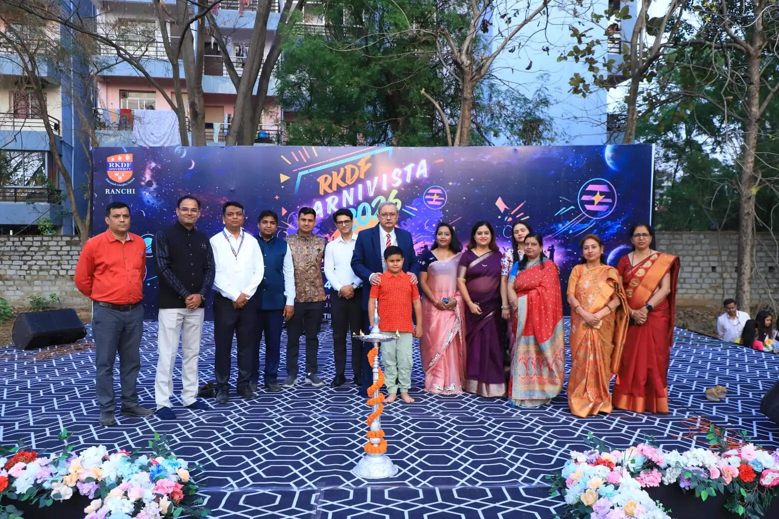 आरकेडीएफ विश्वविद्यालय में ‘कार्निविस्टा 2026’ का रंगारंग आयोजन, म्यूजिकल नाइट पर झूमे छात्र