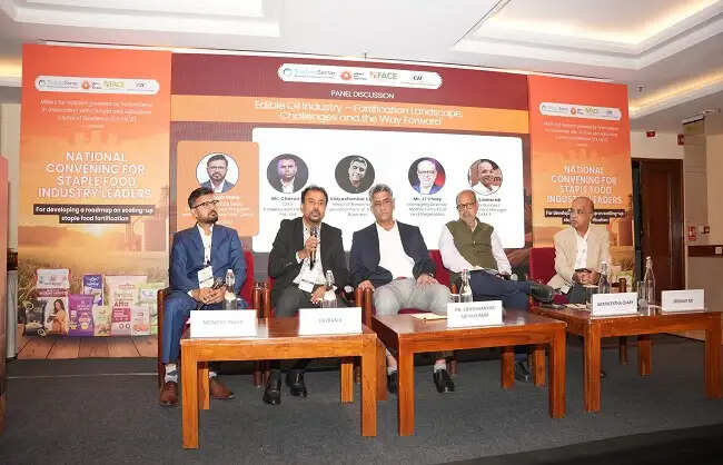 मुख्य खाद्य पदार्थों को बड़े पैमाने पर अपनाने में तेजी लाने के लिए उद्योग जगत ने विचार-विमर्श किया